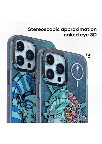 iPhone 13 Pro Max Inshare Serisi Magsafe Kılıf Statue Of Liberty fırsatları