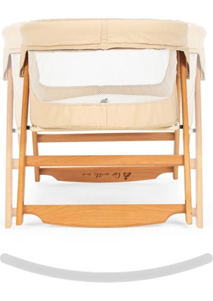 Angel Naturel Anne Yanı Park Yatak Katlanır Ahşap Beşik fırsatları