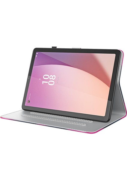 Lenovo Tab M10 5g 10.6 Için Deri Akıllı Tablet Kılıf (Yurt Dışından)