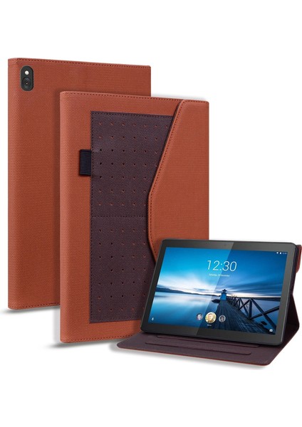 Lenovo Tab M10 Için Deri Tablet Çanta Artı 10.6 3. Gen Pembe (Yurt Dışından)
