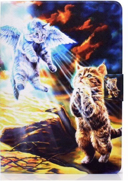 Lenovo Tab P11 Pro Gen 2 Kitten Için Renkli Çizim Pu Tablet Kılıfı (Yurt Dışından) fiyatları