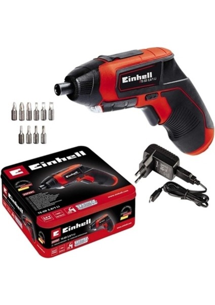 Tekno Trust 10 Volt Te Sd 3,6 Li Kit Şarjlı Tornavida 3,6 Volt Darbeli Aküsüz 2 Yıl 1.0 - 1.4 Ah Li-Ion Akülü V