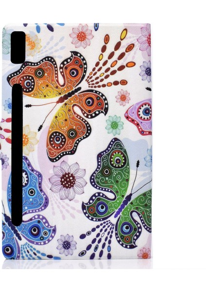 Lenovo Sekmesi Için Renkli Çizim Pu Tablet Kasası P11 Gen 2 Renkli Balık Ölçekleri (Yurt Dışından) modelleri