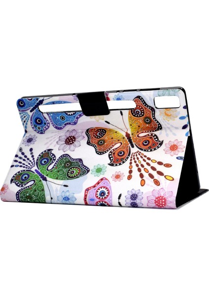 Lenovo Sekmesi Için Renkli Çizim Pu Tablet Kasası P11 Gen 2 Renkli Balık Ölçekleri (Yurt Dışından) fırsatları