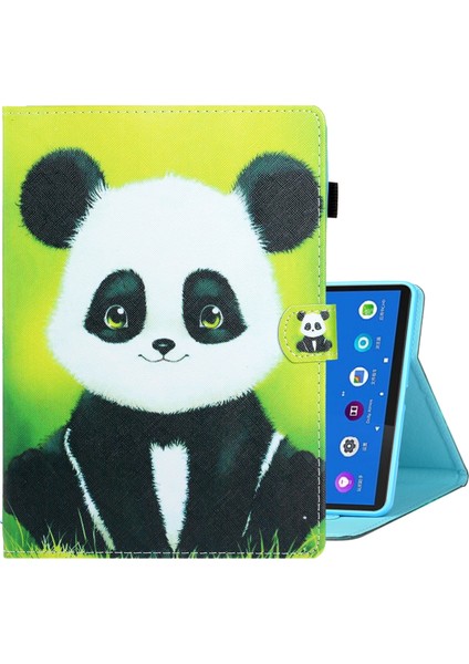 Lenovo Sekme M9 Ağacı Için Boyalı Pu Tablet Kılıfı (Yurt Dışından)