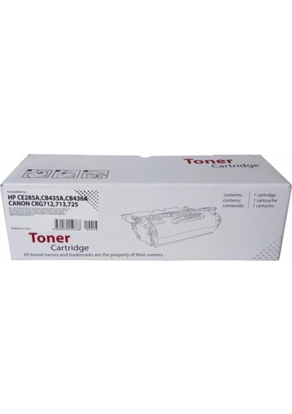 Xbox Hp Ce 285A, Cb 435A, Cb 436A & CRG-712, 713, 725 (1.6k) Toner Uyumlu