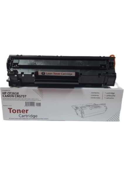 Xbox Hp CF283A & Canon Crg 737 (1.5k) 283A Muadil Toner