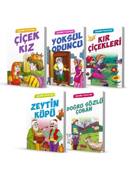 Masallar Diyarında - 5 Kitap - Aktif Zeka