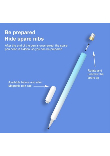 Evrensel Nano Disk Nıb Kapasitif Stylus Pen (Yurt Dışından) fiyatları