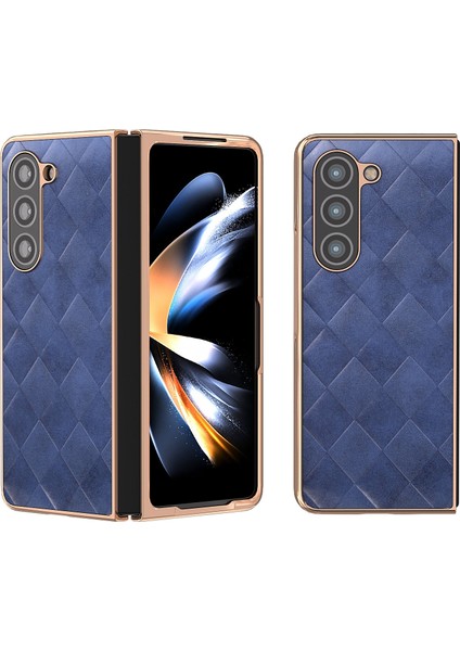 16102 Için Deri Telefon Kılıfı - Mavi (Yurt Dışından)