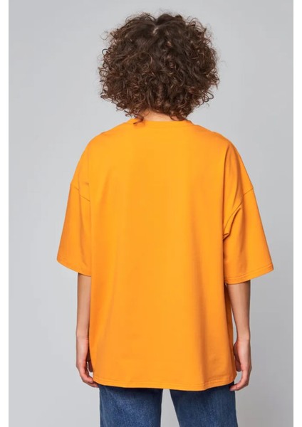 Only Trendwear Unisex Pamuklu Oversize Basic Tshirt fırsatları