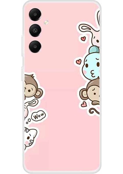 Samsung Galaxy A05S 4g Geri Dikkat Damgalı Tpu Cep Desen Baskı Wow Telefon Kılıfı (Yurt Dışından)