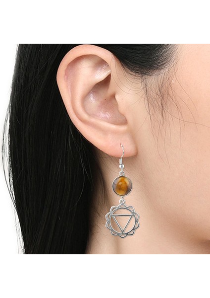 Doğal 7 Çakra Taşı Ametist Uzun Zincir Dangle Küpe Şifa Reiki Lapis Lazuli Damla Küpe Kadın Takı Kız Hediye (Yurt Dışından) fiyatları