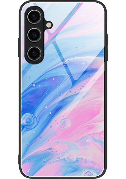 Samsung Galaxy A15 5g Desen Güz Koruması Temperli Cam DL05 Telefon Kılıfı (Yurt Dışından)