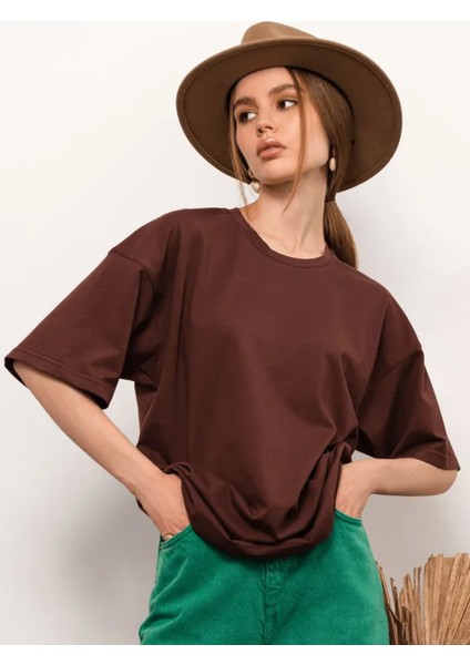 Only Trendwear Unisex Pamuklu Oversize Basic Tshirt