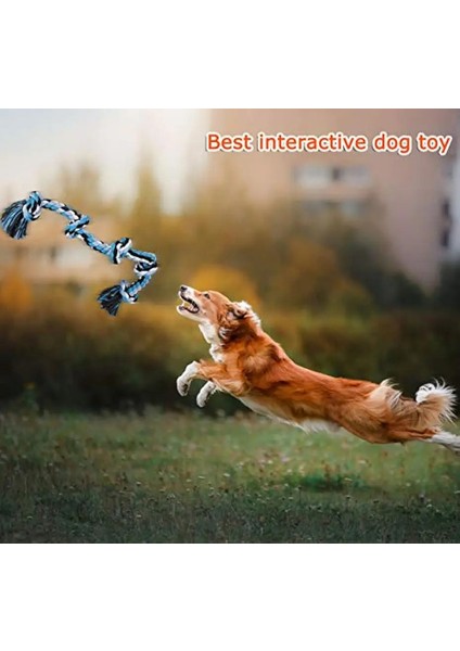 Orta Büyük Köpekler Için Interaktif Köpek Oyuncakları Yıkılmaz Dev Halat Pet Çiğnemek Oyuncaklar Güvenli Köpek Dişleri Temizleme Oyun Oyna (Yurt Dışından)