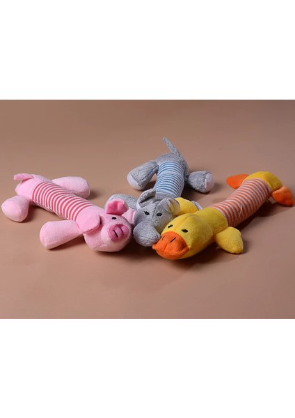 Popüler Pet Köpek Kedi Komik Polar Dayanıklılık Peluş Köpek Oyuncakları Squeak Chew Ses Oyuncak Tüm Evcil Hayvanlar Için Fit Fil Ördek Domuz Peluş Oyuncaklar (Yurt Dışından) fırsatları