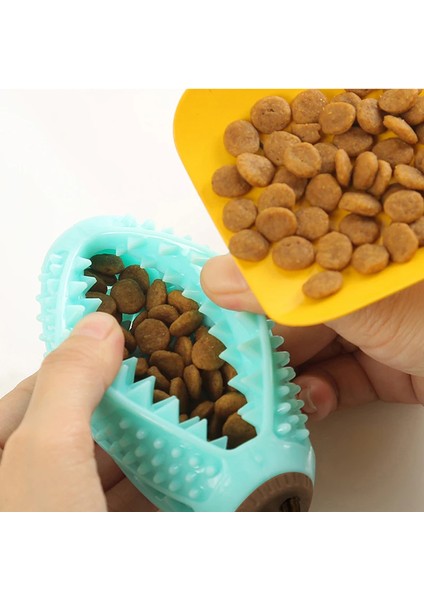 Pet Köpek Vantuz Çiğnemek Oyuncaklar Orta Büyük Köpekler Için Interaktif Halat Sızdıran Gıda Topu Oyuncak Diş Temizleme Eğitim Aksesuarları (Yurt Dışından)