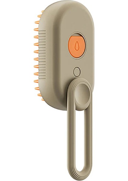 Tnabilir Kedi Buharlı Fırça Köpek Masaj Tarağı Elektrikli Sprey Kedi Saç Fırçaları Geri Çekilebilir Sap Pet Tüy Alma Bakım Fırçası (Yurt Dışından)