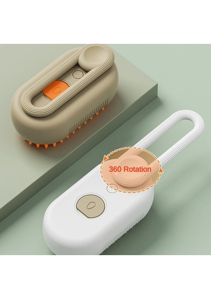 Tnabilir Kedi Buharlı Fırça Köpek Masaj Tarağı Elektrikli Sprey Kedi Saç Fırçaları Geri Çekilebilir Sap Pet Tüy Alma Bakım Fırçası (Yurt Dışından) indirimleri