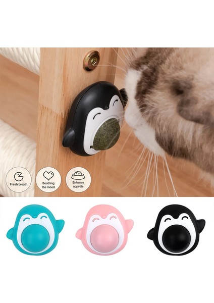 Doğal Catnip Taşlama Dişleri Nane Topu Yenilebilir Güvenlik Sağlıklı Atıştırmalık Kapalı Dönebilen Duvara Yapışan Oyuncaklar Kedi Nane Pet Malzemeleri (Yurt Dışından)
