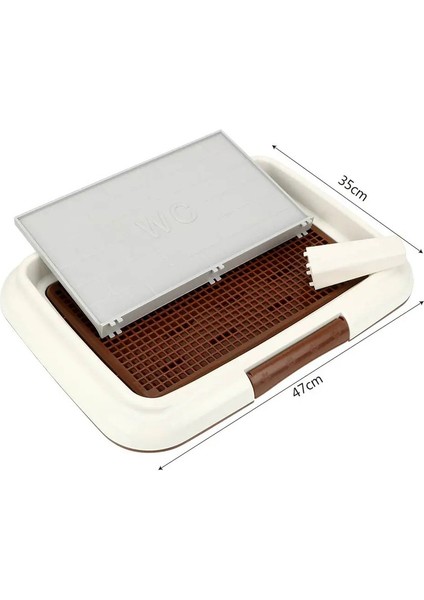 Pet Tuvalet Yavru Çöp Tepsisi Çiş Eğitim Tuvaleti Kafes Köpek Tuvalet Lazı mlık Pet Ürünü Temizlemesi Kolay Lazı mlık (Yurt Dışından) fırsatları