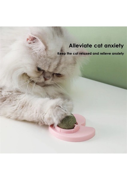 Kedi Oyuncak Top Duvara Monte Catnip Top Catnip Şeker Catnip Oyuncak Sağlıklı Beslenme Taze Nefes Yavru Kedi Aksesuarları Pet Malzemeleri (Yurt Dışından)