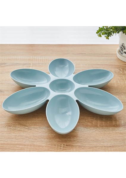 6in1 Pet Kaseler Yaratıcı Kedi Besleyici Köpek Yavrusu Su Gıda Kase Yavru Kedi Besleme Kapları Petal Çok Hücreli Çiçek Şekli Plastik Kaseler (Yurt Dışından) indirimleri