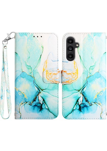 Samsung Galaxy A05S 4g Deri Green LS003 Telefon Kılıfı (Yurt Dışından)
