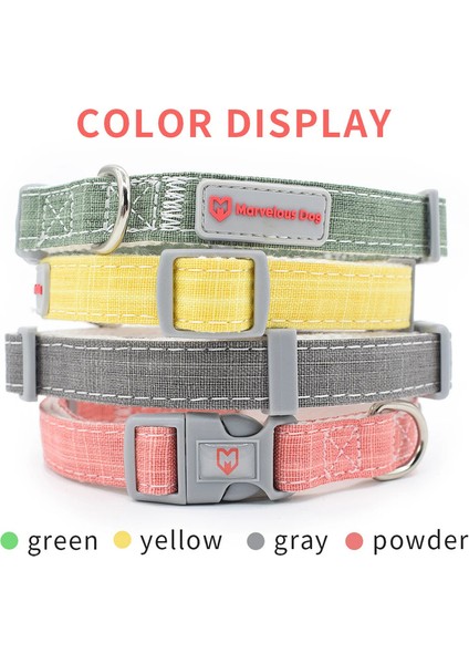 Yüksek Kaliteli Saf Pamuk Bambu Elyaf Malzeme Yumuşak ve Rahat Evcil Hayvan Tasması Küçük ve Orta Boy Köpek Tasması (Yurt Dışından) fiyatları