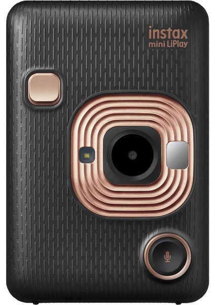Instax Mini Liplay Hybrid Elegant Black Fotoğraf MAKINESI-10LU Mini Film ve Çerçeve fiyatları