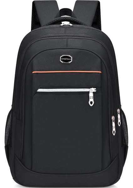 Erkek Sırt Çantası Büyük Kapasiteli Öğrenci Okul Çantası Rahat Seyahat Çantası Oxford Kumaş Sırt Çantası (Yurt Dışından)