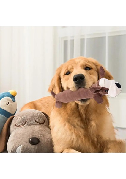 Köpek Oyuncakları Doldurulmuş Hayvanlar Yumuşak ve Sevimli Doldurulmuş Köpek Oyuncakları Interaktif Gıcırtılı Köpek Oyuncakları Köpek Oyuncakları Için Sesli Çiğneme Oyuncakları (Yurt Dışından) modelleri