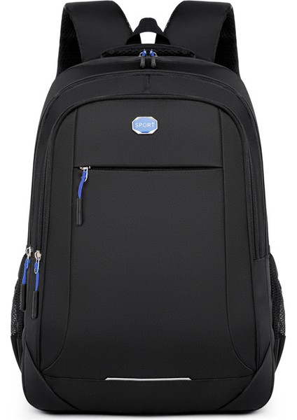 Büyük Kapasiteli Rahat Seyahat Sırt Çantası Erkek Okul Çantası Basit Bilgisayar Iş Moda Çantası (Yurt Dışından)