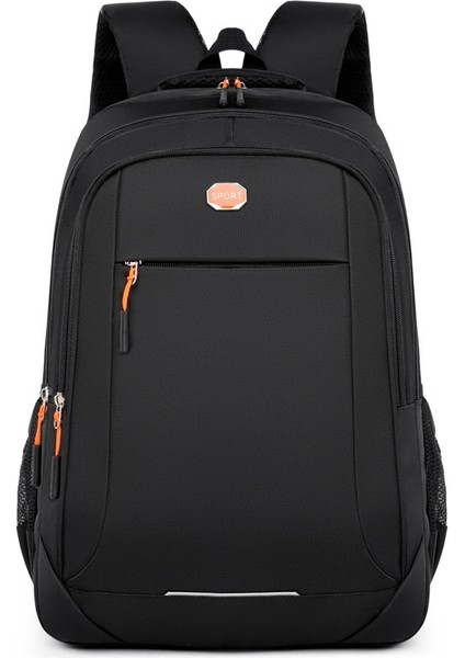 Büyük Kapasiteli Rahat Seyahat Sırt Çantası Erkek Okul Çantası Basit Bilgisayar Iş Moda Çantası (Yurt Dışından)