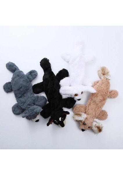 Peluş Kürk Kabuk Köpek Oyuncak Isırmaya Dayanıklı Vokal Evcil Hayvan Ürünleri Taşlama Diş Temizleme Eğitici Bebek (Yurt Dışından) modelleri