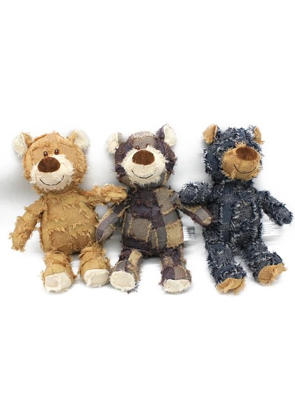 Ayı Peluş Köpek Oyuncakları Squeaker ile Küçük Orta Köpekler Için Sevimli Yumuşak Çiğneme Oyuncakları Gıcırtılı Köpek Oyuncak Diş Temizleme Interaktif Köpek Oyuncakları (Yurt Dışından) fiyatları