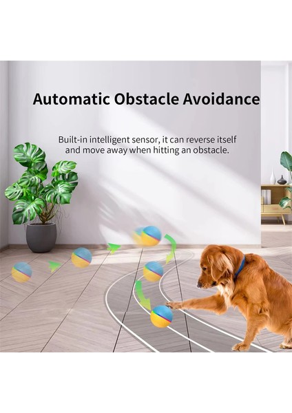 Köpek Oyuncakları Otomatik ve Uzaktan Kumanda Radar Tetik Engelden Kaçınma Akıllı Top Su Geçirmez Şarj Edilebilir Isırmaya Dayanıklı Evcil Hayvan Malzemeleri (Yurt Dışından) fiyatları