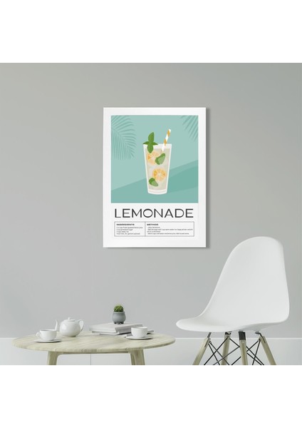 Lemonade 21 x 30 cm - Siyah Çerçeveli