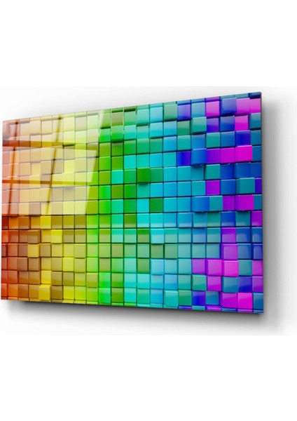Renkli Cam Tablo