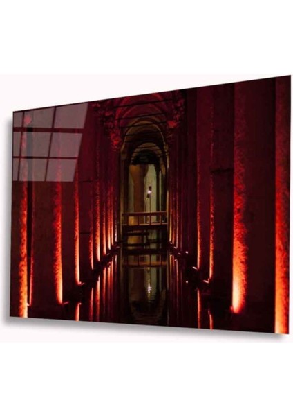 Yerebatan Sarnıcı Cam Tablo 4mm Dayanıklı Temperli Cam