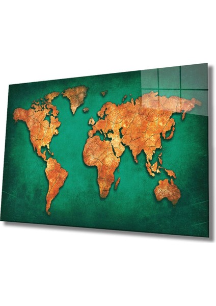 Dünya Haritası Cam Tablo fiyatları