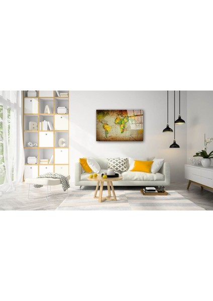 Dünya Haritası 2 Cam Tablo fiyatları