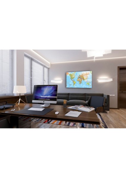 Dünya Haritası 59 Cam Tablo modelleri