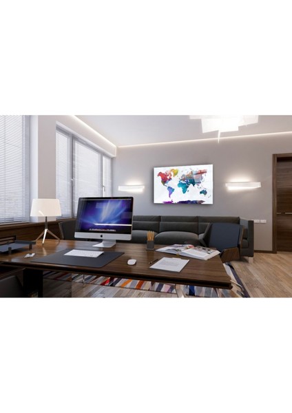 Dünya Haritası 52 Cam Tablo modelleri