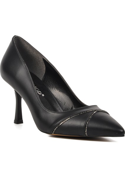 248154 Siyah Kadın Stiletto
