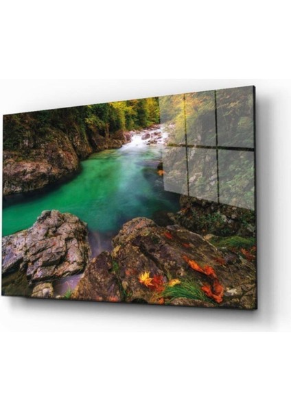 Doğa Manzara Cam Tablo 4mm Dayanıklı Temperli Cam