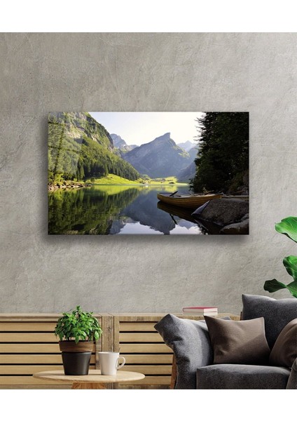 Manzara Cam Tablo, Ev ve Ofis Duvar Dekoru Hediyelik Büyük Tablo Dayanıklı Cam fiyatları