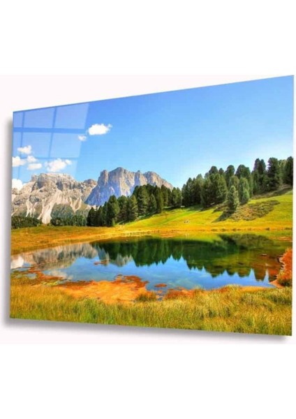 Manzara Cam Tablo 4mm Dayanıklı Temperli Cam