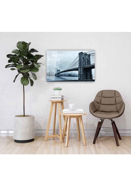 Köprü Manzara Cam Tablo 4mm Dayanıklı Temperli Cam fiyatları